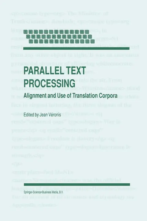 Cover of Parallel Text Processing
