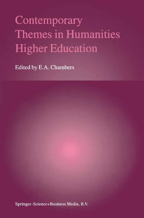Cover of Contemporary Themes in Humanities Higher Education