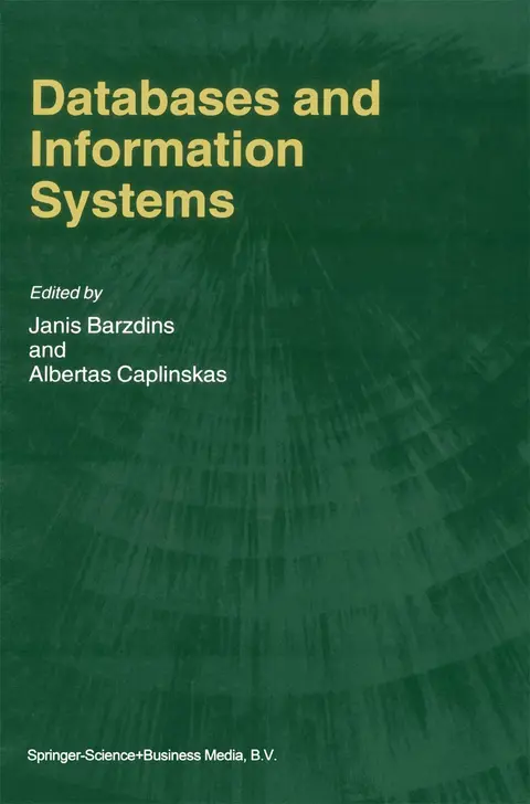 Cover of Databases and Information Systems
