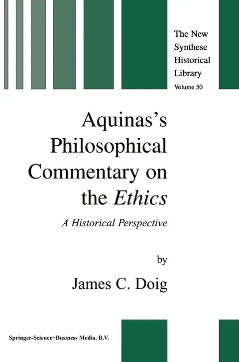 Cover of Aquinas's Philosophical Commentary on the Ethics