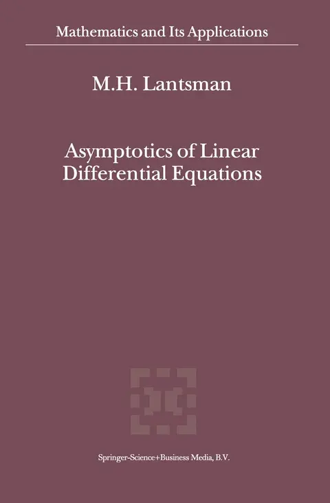 Cover of Asymptotics of Linear Differential Equations