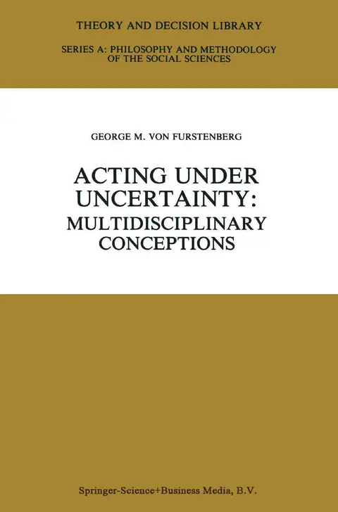 Cover of Acting Under Undertainty