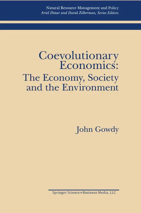 Cover of Coevolutionary Economics
