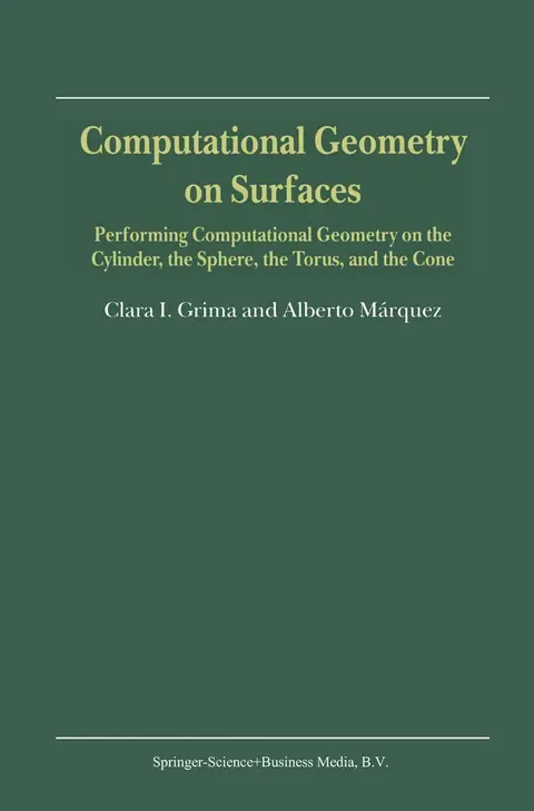 Cover of Computational Geometry on Surfaces