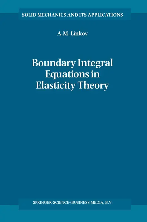 Cover of Boundary Integral Equations in Elasticity Theory