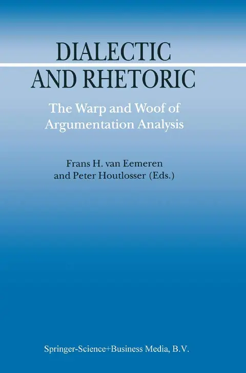 Cover of Dialectic and Rhetoric