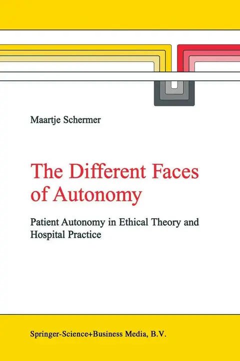Cover of The Different Faces of Autonomy