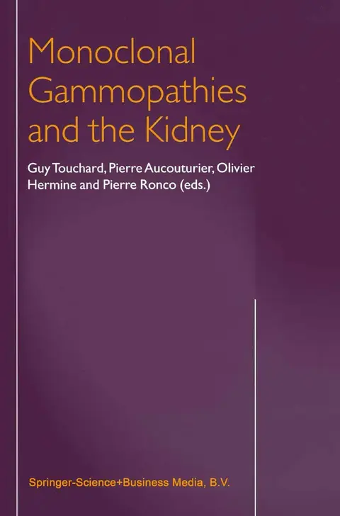 Cover of Monoclonal Gammopathies and the Kidney