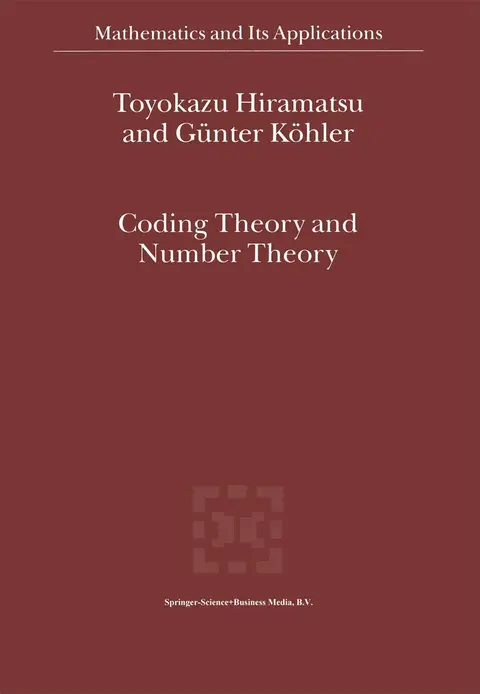 Cover of Coding Theory and Number Theory