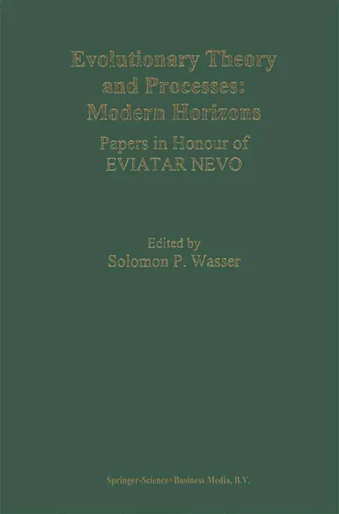 Cover of Evolutionary Theory and Processes