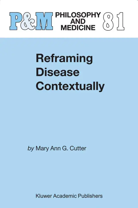 Cover of Reframing Disease Contextually