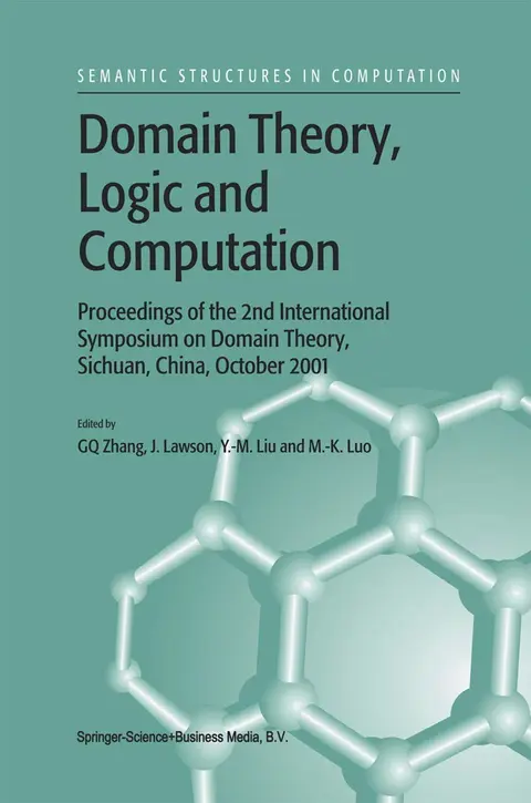 Cover of Domain Theory, Logic and Computation