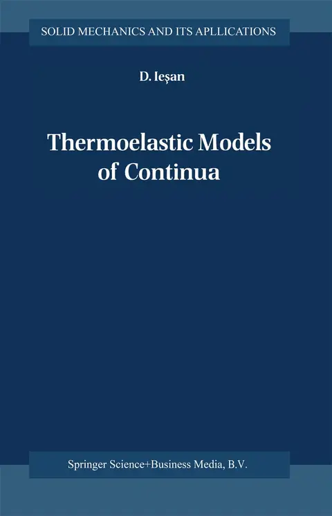 Cover of Thermoelastic Models of Continua
