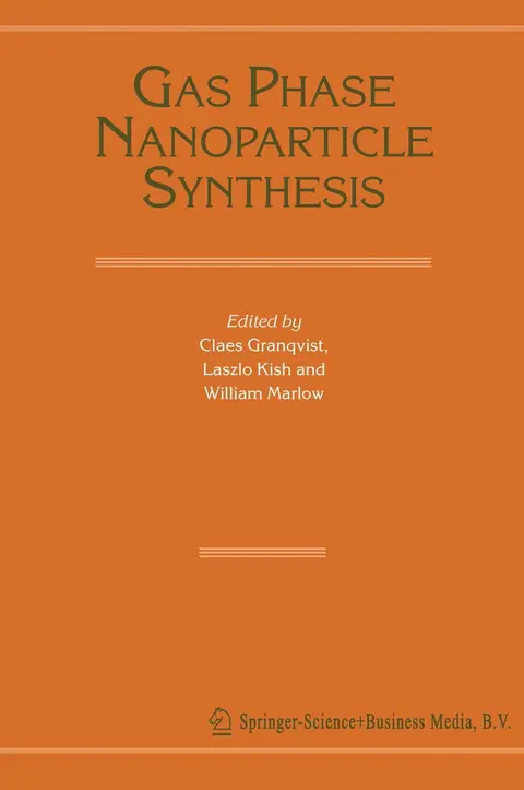 Cover of Gas Phase Nanoparticle Synthesis