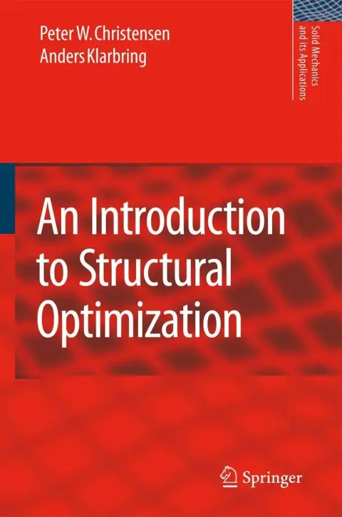 Cover of An Introduction to Structural Optimization
