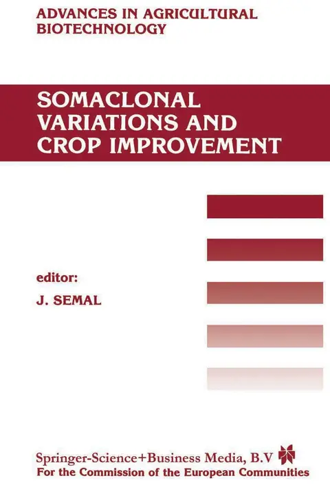 Cover of Somaclonal Variations and Crop Improvement