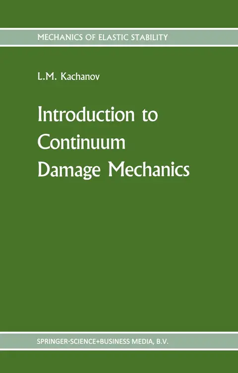 Cover of Introduction to Continuum Damage Mechanics