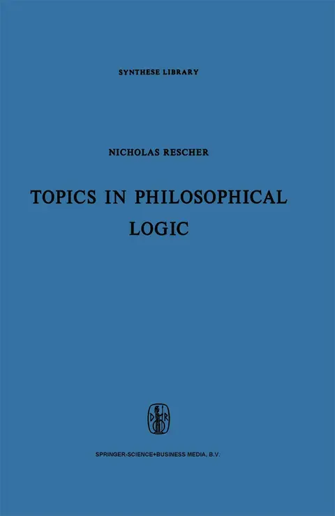 Cover of Topics in Philosophical Logic