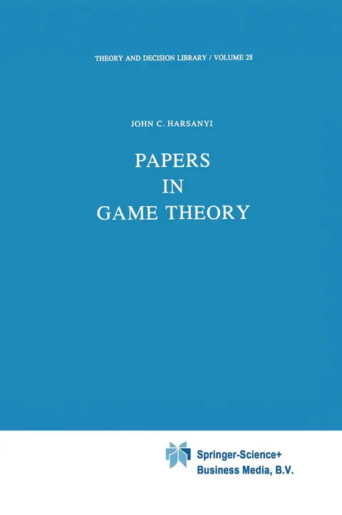 Cover of Papers in Game Theory