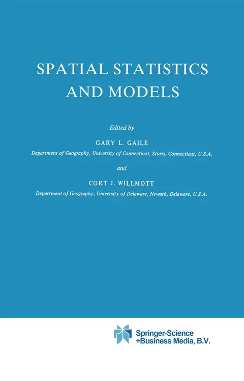 Cover of Spatial Statistics and Models