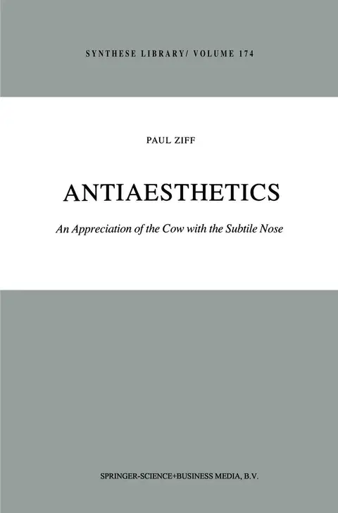 Cover of Antiaesthetics