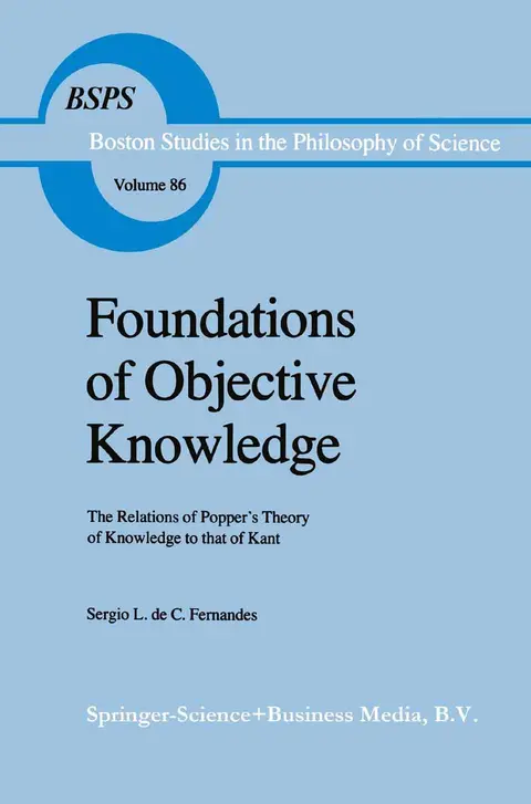 Cover of Foundations of Objective Knowledge