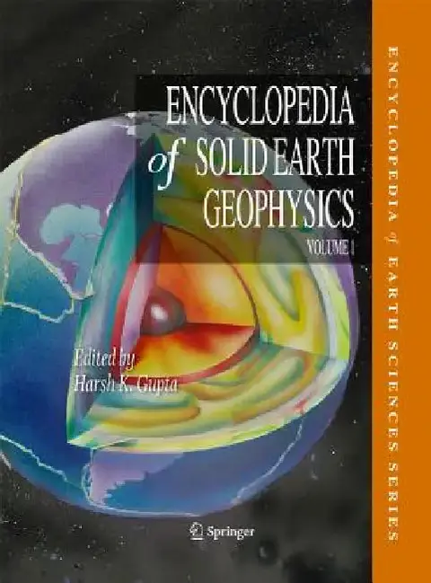 Cover of Encyclopedia of Solid Earth Geophysics 2 Volume Set