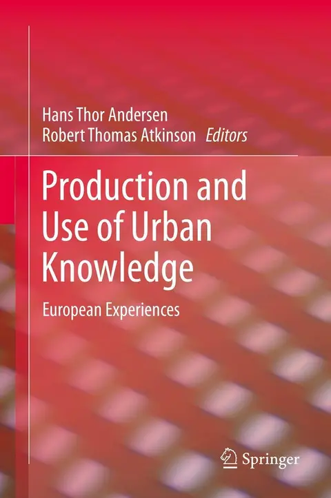 Cover of Production and Use of Urban Knowledge