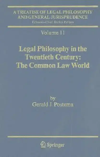 Cover of Legal Philosophy in the Twentieth Century