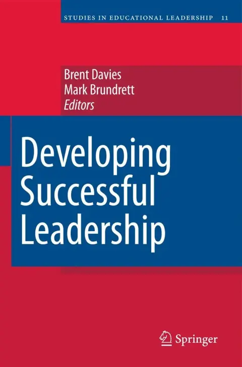 Cover of Developing Successful Leadership