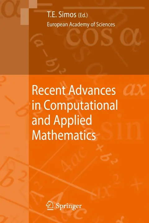 Cover of Recent Advances in Computational and Applied Mathematics
