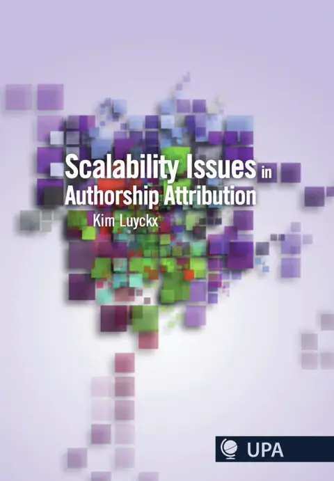 Cover of Scalability Issues in Authorship Attribution
