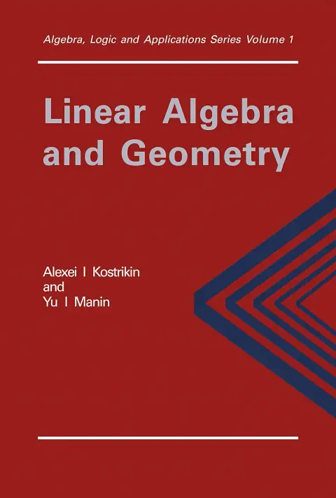 Cover of Linear Algebra and Geometry 1