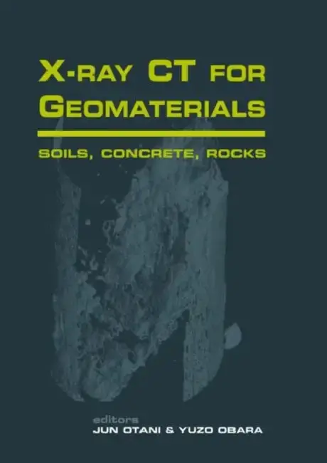 Cover of Xray CT for Geomaterials