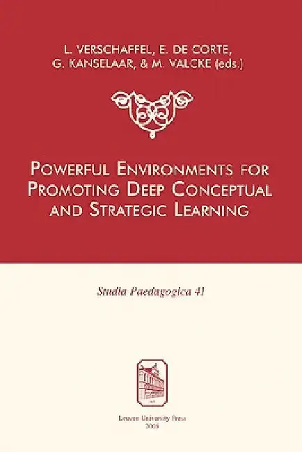 Cover of Powerful Environments for Promoting Deep Conceptual and Strategic Learning