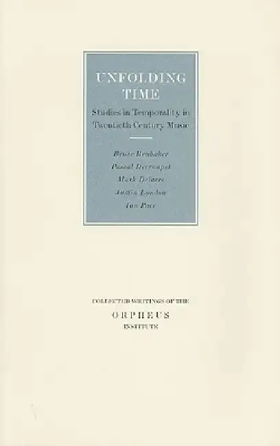 Cover of Unfolding Time