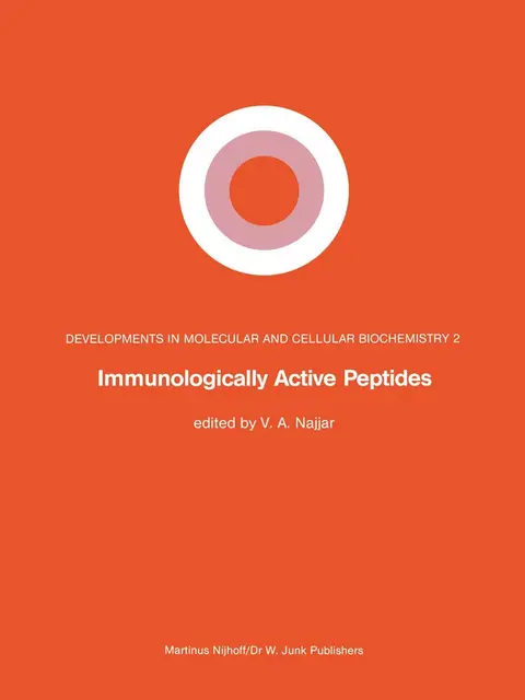 Cover of Immunologically Active Peptides