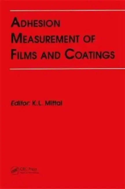 Cover of Adhesion Measurement of Films and Coatings