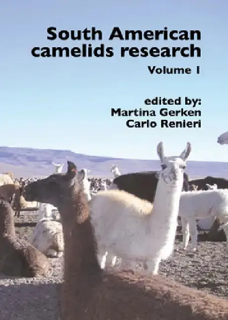 Cover of South American Camelids Research