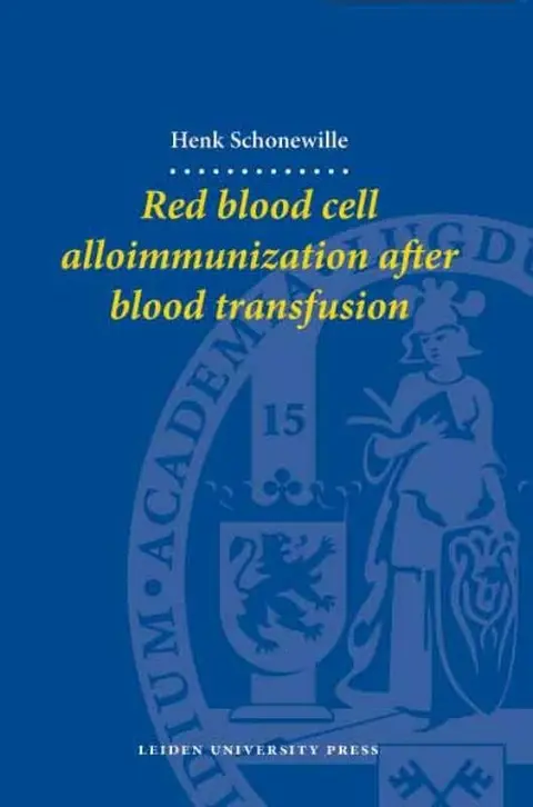 Cover of Red Blood Cell Alloimmunization after Blood Transfusion