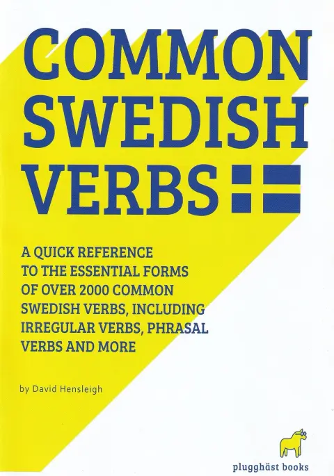 Cover of 2000 Common Swedish verbs