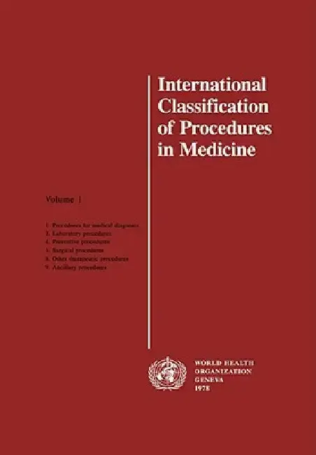 Cover of International Classification of Procedures in Medicine