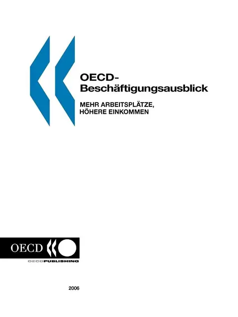Cover of OECD-Beschaftigungsausblick 2006