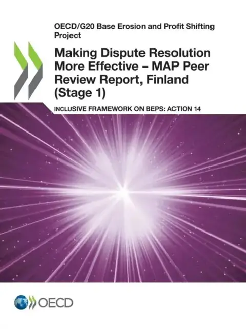 Cover of Making Dispute Resolution More Effective - MAP Peer Review Report, Finland (Stage 1)