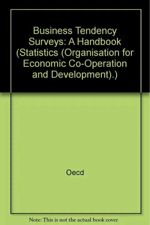 Cover of Business Tendency Surveys