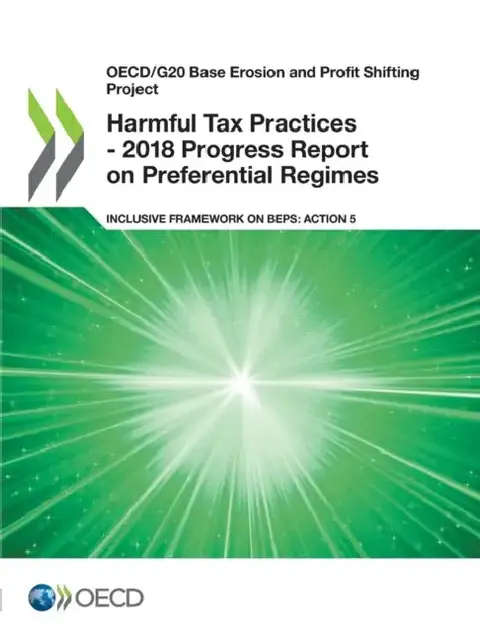 Cover of Harmful Tax Practices - 2018 Progress Report on Preferential Regimes