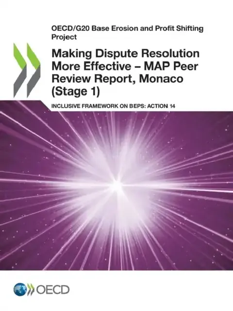 Cover of Making Dispute Resolution More Effective - MAP Peer Review Report, Monaco (Stage 1)