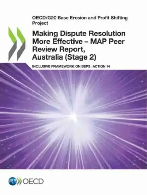 Cover of Making Dispute Resolution More Effective - MAP Peer Review Report, Australia (Stage 2)