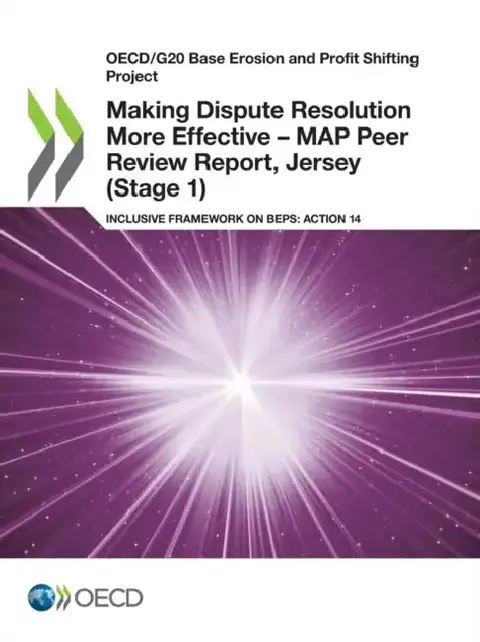 Cover of Making Dispute Resolution More Effective - MAP Peer Review Report, Jersey (Stage 1)