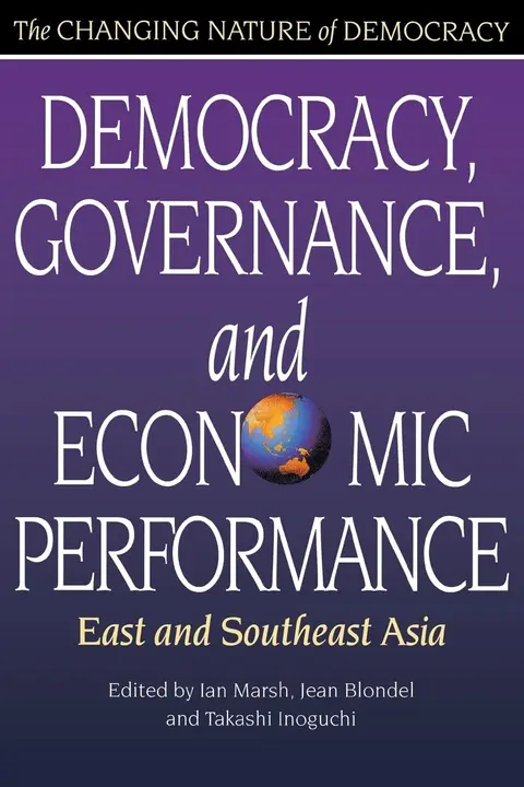 Cover of Democracy, governance and economic performance
